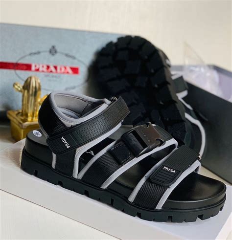 prada inspired sandals|prada men's sandals.